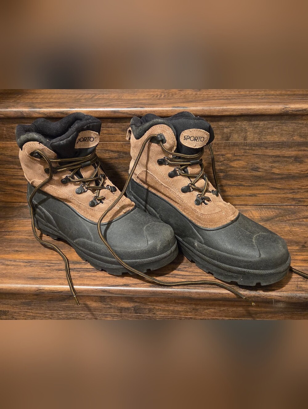 Mens Sporto Winter Boots Size 10